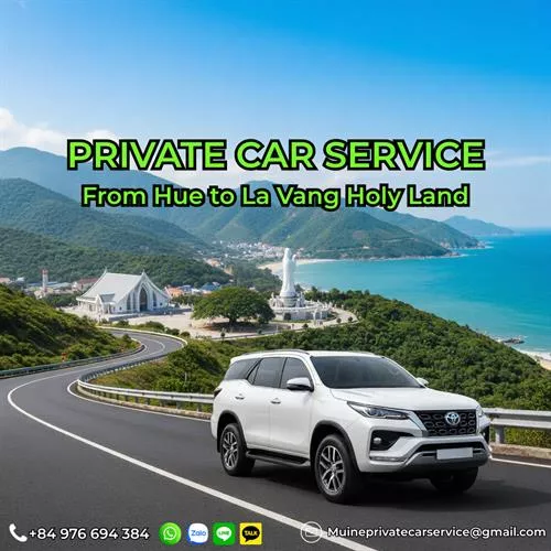 Hue To La Vang Holy Land Private Car